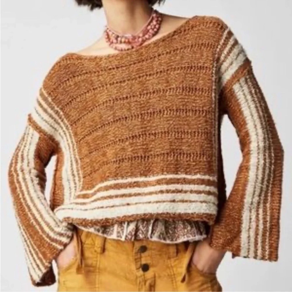 Free People Long Sleeve Pullover Sweater Size‎ Small Women